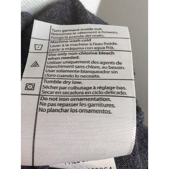 Men's Carhartt original fit outdoor gray LG long sleeve orange logo shirt - Picture 7 of 8